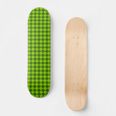 Green Combination Diamond Pattern van STaylor Skateboard (Voorkant)