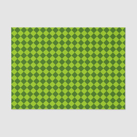 Green Combination Diamond Pattern van STaylor Tissuepapier (Voorkant)