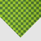 Green Combination Diamond Pattern van STaylor Tissuepapier (Detail)