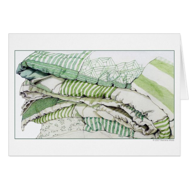 Green Comfort Card (Voorkant Horizontaal)