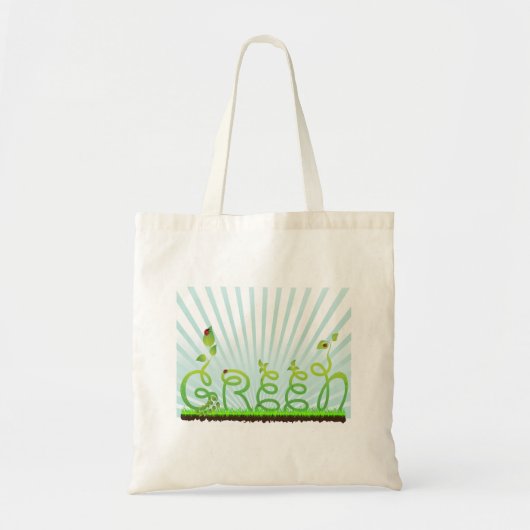 Green Concept Canvas tas (Voorkant)