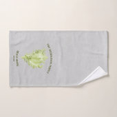 Green Conch Shell Bath Set Bad Handdoek (Handdoek)