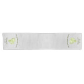Green Conch Shell Short Table Runner Korte Tafelloper (Horizontaal)