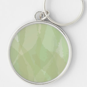 Green, cool, trendy watercolor abstract pattern sleutelhanger
