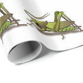 Green Cricket Insect Cadeaupapier (Rol Hoek)