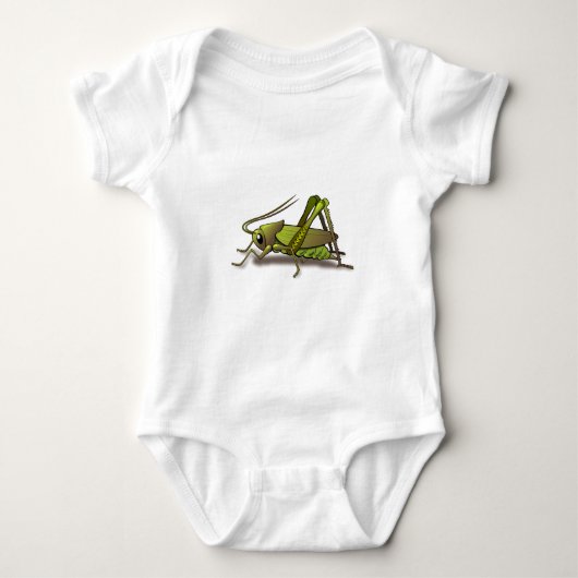 Green Cricket Insect Romper (Voorkant)