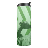 Green Crow Tengu | Japanese Yokai Thermosbeker (Gedraaid links)