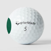 Green Custom Taylor Made TP5 golfballen (Logo)