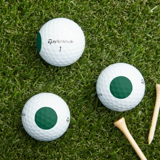 Green Custom Taylor Made TP5 golfballen (Insitu Gras)