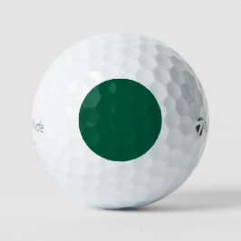 Green Custom Taylor Made TP5 golfballen