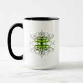 Green Custom Tribal Tattoo Design Mok (Links)