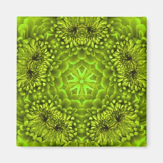 GREEN DAHLIA MAGNEET (Voorkant)