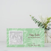 Green Daisy Cartes photos de Pâques (Debout devant)