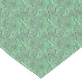 Green Daisy Flowers Natuur Art Pattern Korte Tafelloper (Hoek)