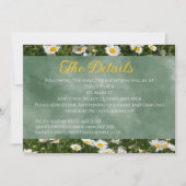 Green Daisy Landscape details kaart (Voorkant)