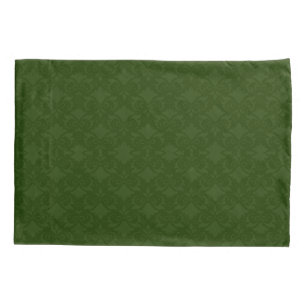 Green Damask Bows omkeerbaar Kussensloop