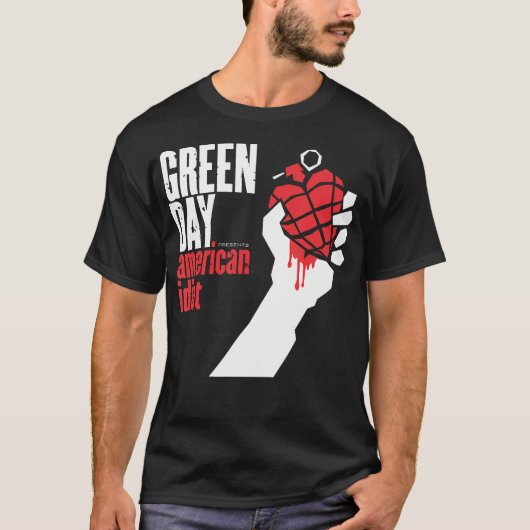 Green Day American Idiot T-shirt (Voorkant)