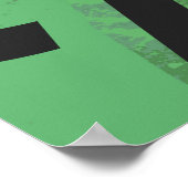 Green Decade Birthdday Poster (Hoek)