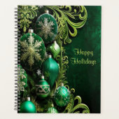 Green Decorative Ornaments Holiday (Devant)