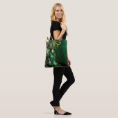 Green Decorative Ornaments Holiday Tote Bag (Sur le modèle)