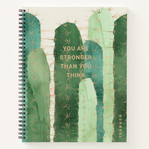 Green Desert Cactus Carnet de devis inspirant