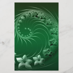 Green Design Party Destiny-feest Briefpapier