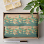 Green Diamonds Tissuepapier (Geschenk)