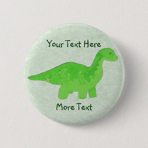 Green Dino Button