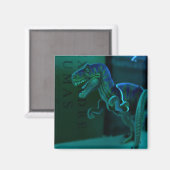Green Dino Magneet (Voorkant / Achterkant)