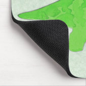Green Dino Mousepad Muismat (Hoek)