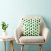 Green Dinosaur Kussen (Stoel)