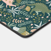 Green Dinosaur Pattern Bureaumat (Hoek)