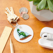 Green Dinosaur Sleutelhanger