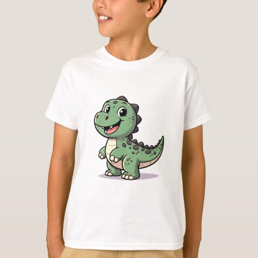 Green Dinosaur T-shirt (Voorkant)