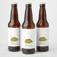 Green Dinosaur Twinkle Stars Gender Neutral