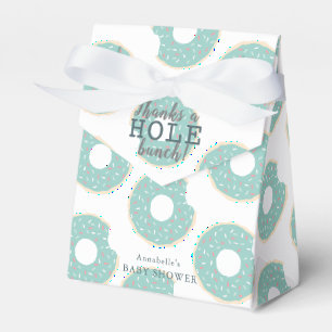 Green Donut Bedankt Baby shower Gift Bedankdoosjes