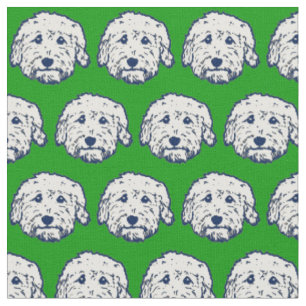 Green DOOD hond Stof