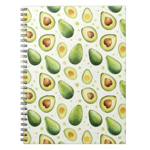Green Dots Avocados Notitieboek