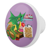 Green Dragon banketbakker Keramische Knop (Rechts)