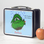 Green Dragon Brown Eyes Stars (In situ)