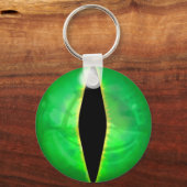 Green Dragon Eye Sleutelhanger (Voorkant)