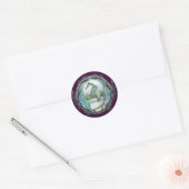 Green Dragon Gothic Fantasy Art Stickers (Envelop)