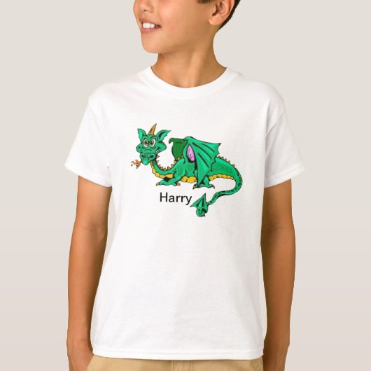 GREEN DRAGON KINDER TEE SHIRT (Voorkant)