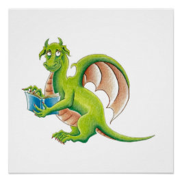 Green Dragon poster Perfect Poster