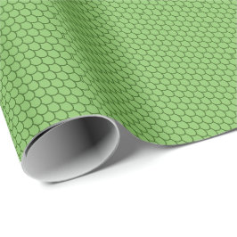 GREEN DRAGON SCALES PATTERN Novelty Cadeaupapier