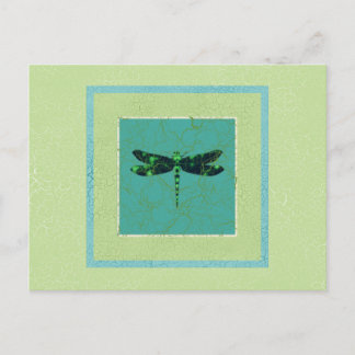 Green Dragonfly Briefkaart