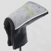 Green Dragonfly Damask Golfheadcover (3/4 voorkant)