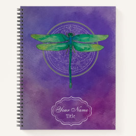 Green Dragonfly-laptop Notitieboek
