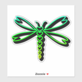 Green Dragonfly-Sticker Sticker