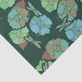 Green Dragonfly Tissuepapier (Detail)